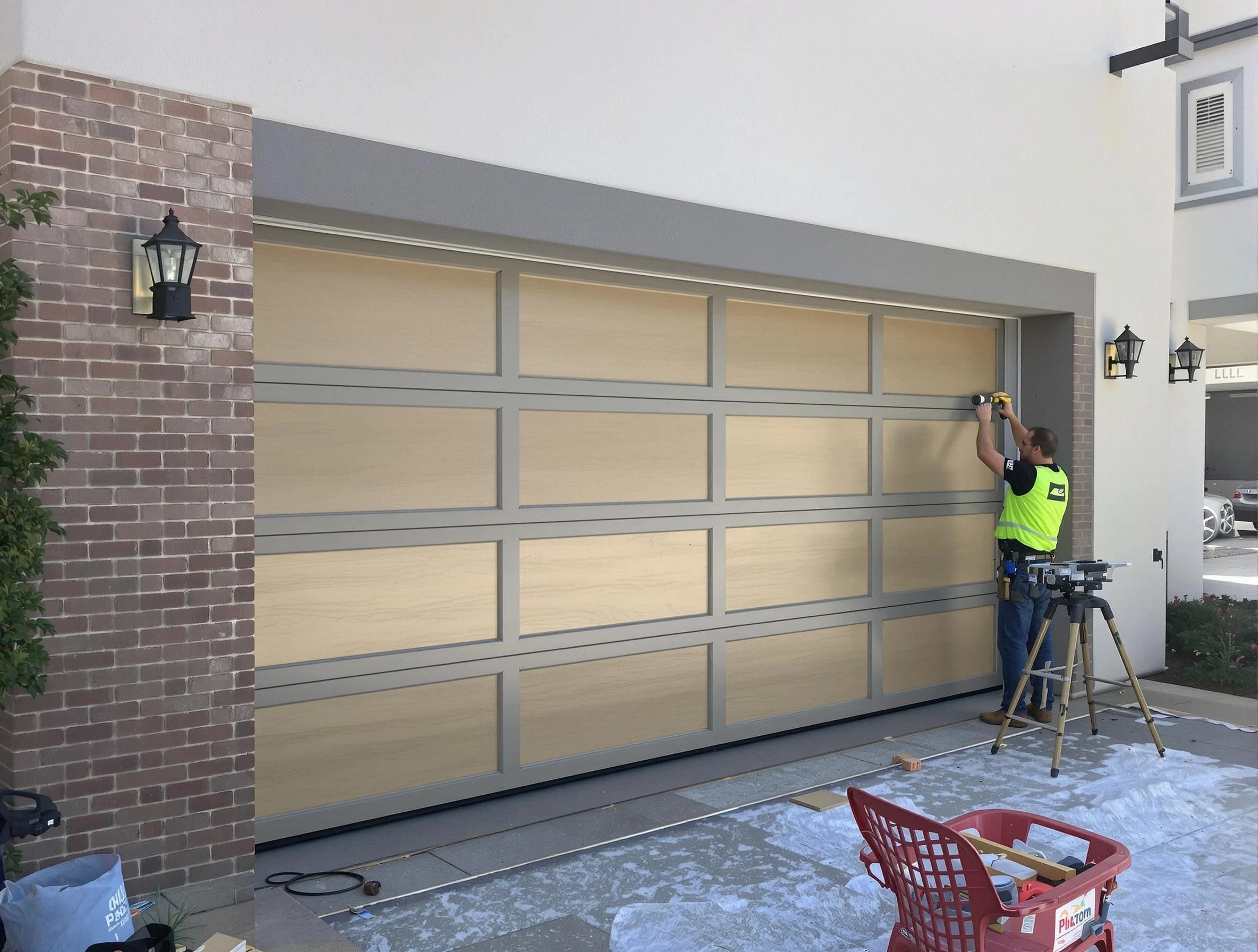 Garage door replacement service by Adams Garage Door Repair in Adams
