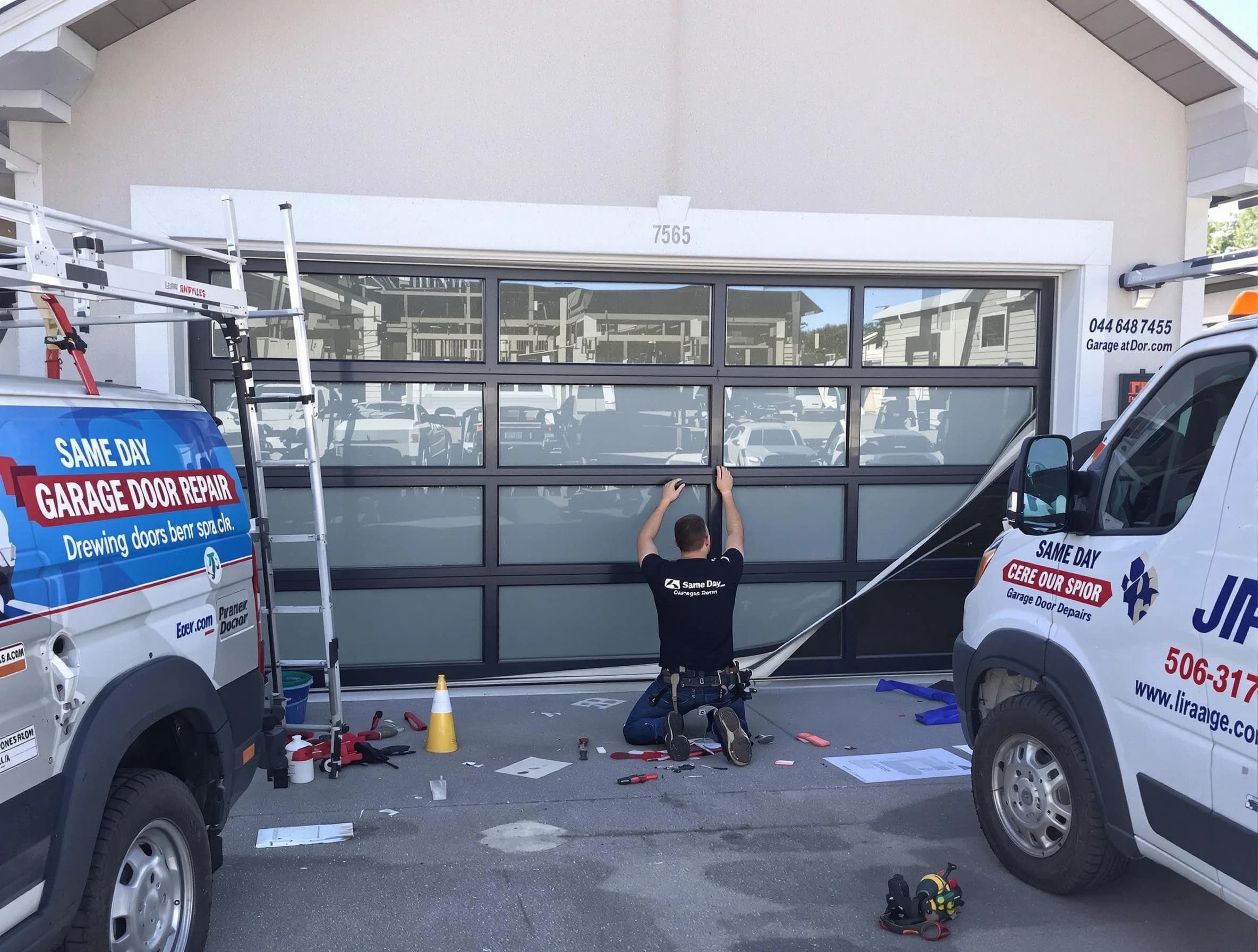 Adams Garage Door Repair providing same-day garage door repair in Adams
