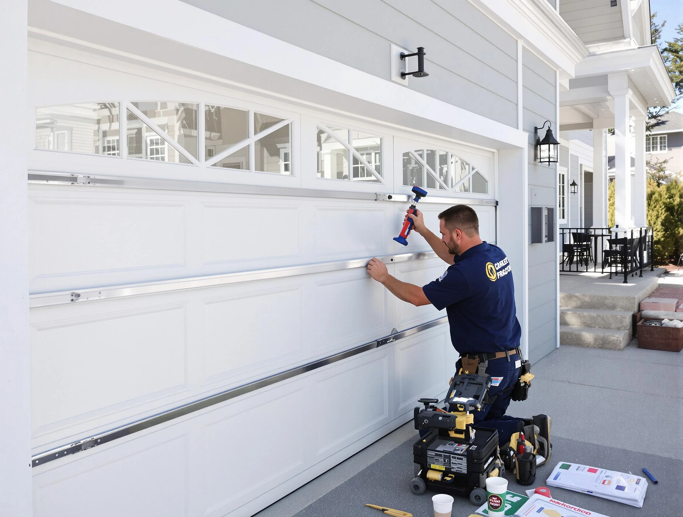 Professional garage door installation by Adams Garage Door Repair in Adams