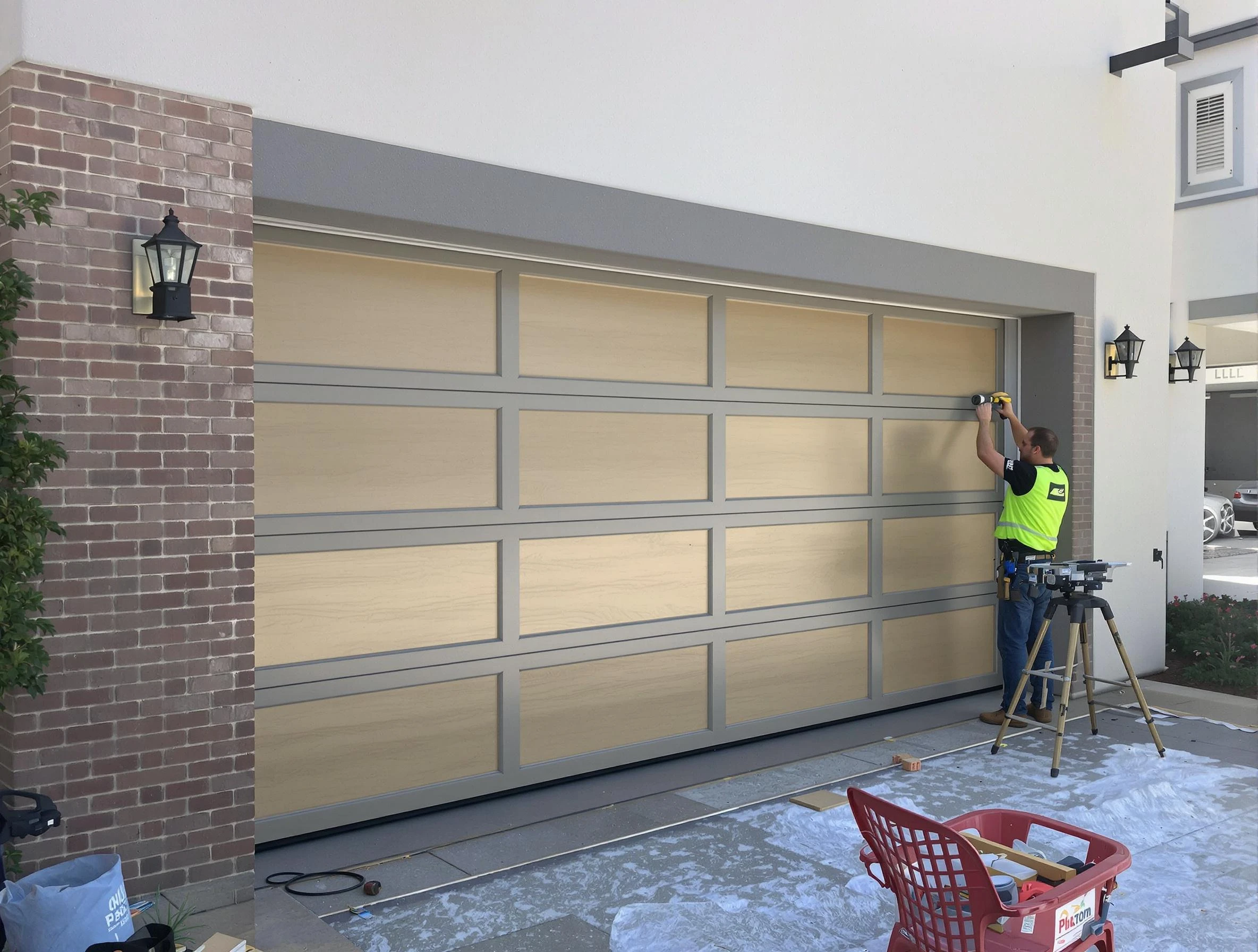 Garage door replacement service by Adams Garage Door Repair in Adams